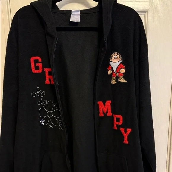 Disney Black and Red Grumpy Hoodie - Picture 4 of 11